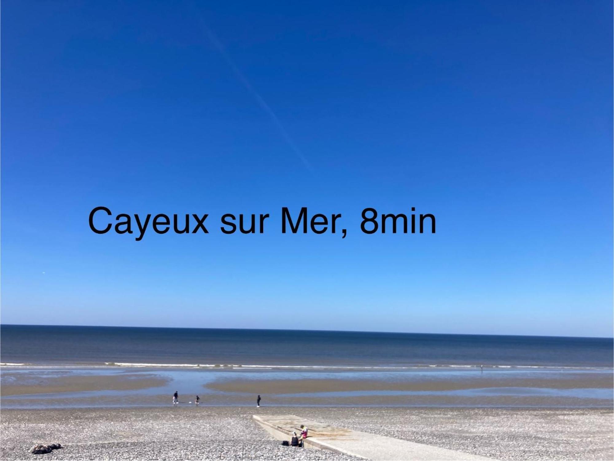 La Vue De Chateau, Maison Neuve En Baie De Somme Vaudricourt Zewnętrze zdjęcie
